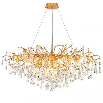 Подвесная люстра Droplet Chandelier oval L100