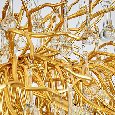 Подвесная люстра Droplet Chandelier oval L100