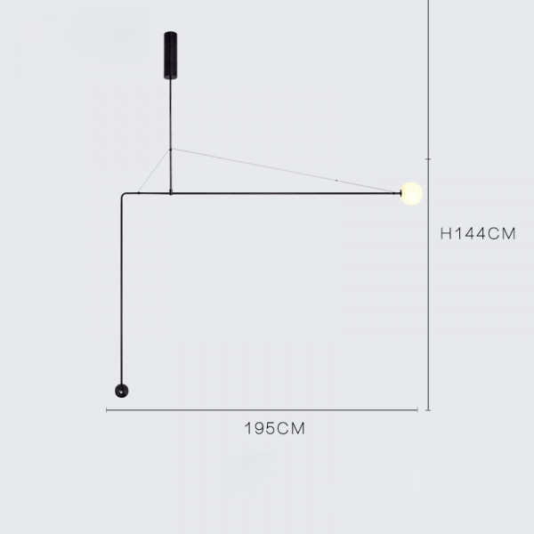 Подвесной светильник LINES L от ImperiumLoft