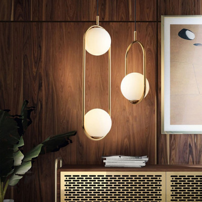 Подвесной светильник HOOP DUO Chrome