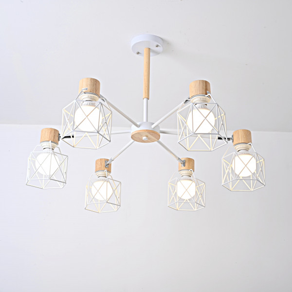 Потолочная люстра CORF B3 White 6 lamps от ImperiumLoft