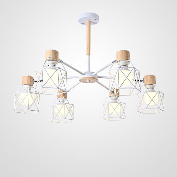 Потолочная люстра CORF B3 White 6 lamps от ImperiumLoft