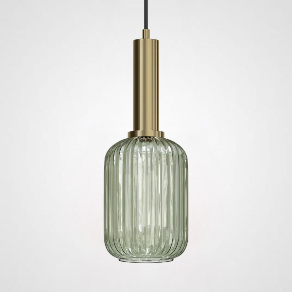 Подвесной светильник Ferm Living chinese lantern A Brass / Green от ImperiumLoft