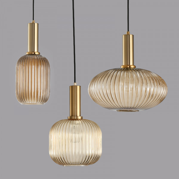 Подвесной светильник Ferm Living chinese lantern A Brass / Green от ImperiumLoft