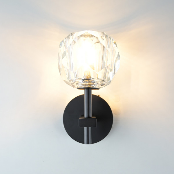 Бра Boule de Cristal Single Sconce Black от ImperiumLoft