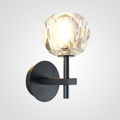 Бра Boule de Cristal Single Sconce Black