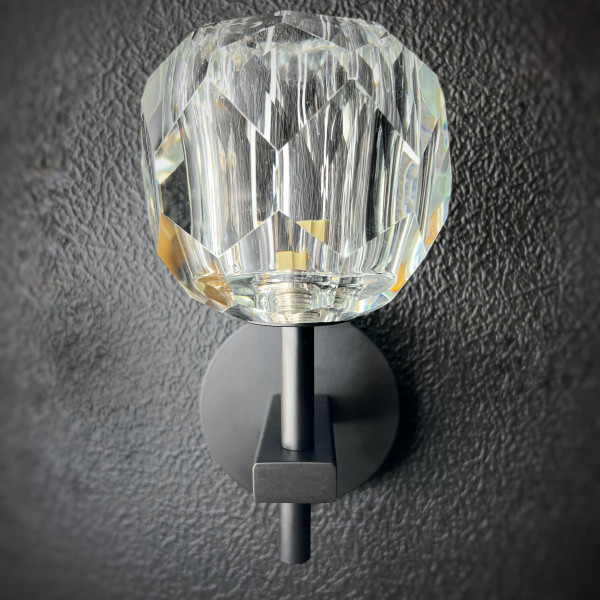 Бра Boule de Cristal Single Sconce Black от ImperiumLoft