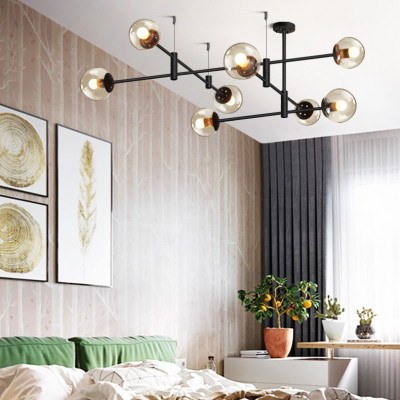 Люстра на штанге GAP черный