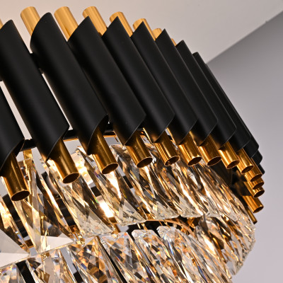 Подвесная люстра Empire Black Chandelier Crystal D 70 