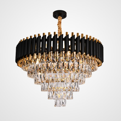 Подвесная люстра Empire Black Chandelier Crystal D 70 