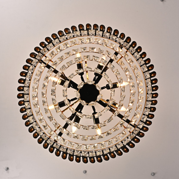 Подвесная люстра Empire Black Chandelier Crystal D 70 от ImperiumLoft