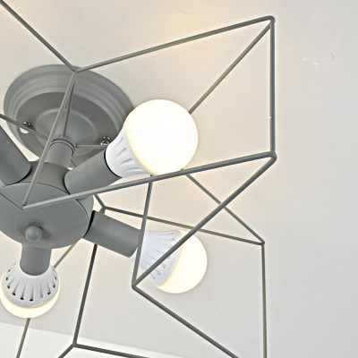 Потолочная люстра ASTERI Gray