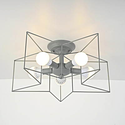 Потолочная люстра ASTERI Gray