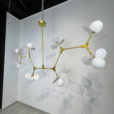 Люстра на штанге Light of MATISSE M L120 White