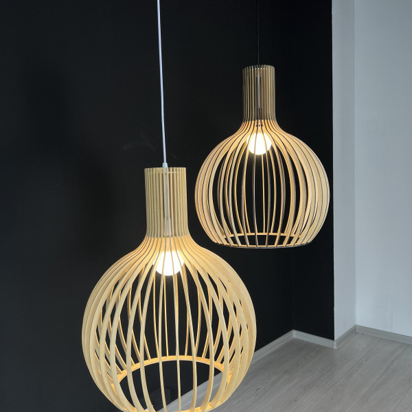 Подвесной светильник SECTO Octo 4240 Lamp Light wood от ImperiumLoft