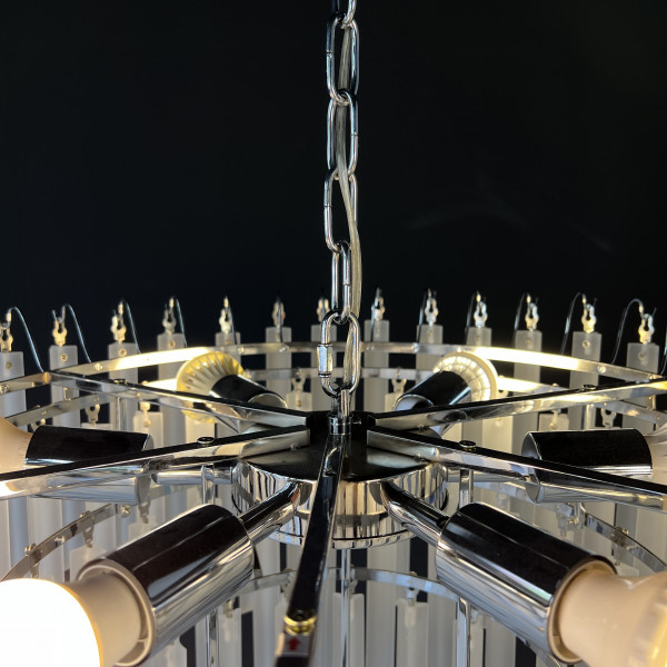 Люстра Eich Chandelier Nova 9 D65 nickel от ImperiumLoft