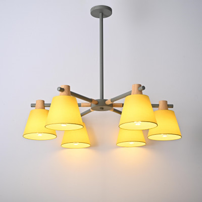 Люстра на штанге NATURA A YELLOW 6