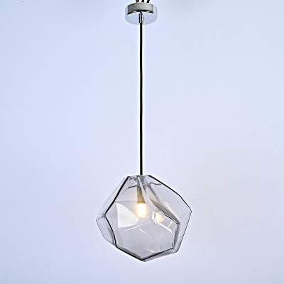 Подвесной светильник Color Ice Cube Pendant JEVIO 1 Серый