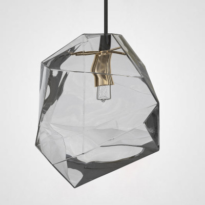 Подвесной светильник Color Ice Cube Pendant JEVIO 1 Серый