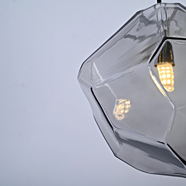 Подвесной светильник Color Ice Cube Pendant JEVIO 1 Серый от ImperiumLoft