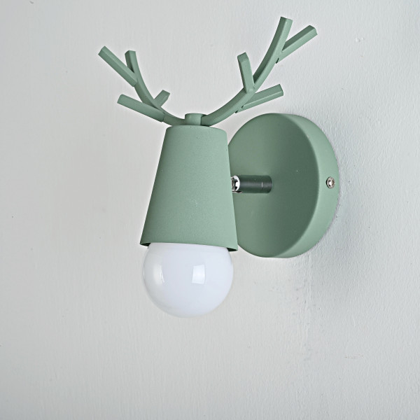 Бра с рожками DEER A Green от ImperiumLoft