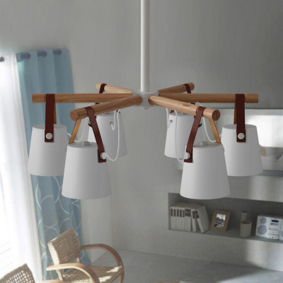 Люстра на штанге NATURA C4 black