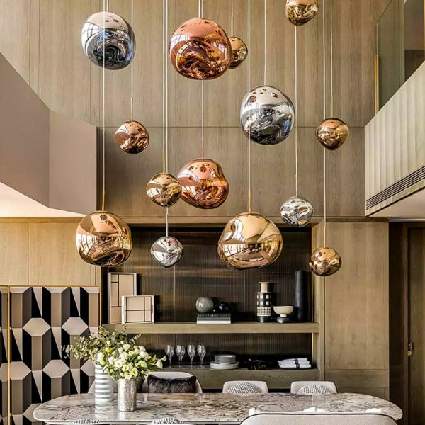 Подвесной светильник Tom Dixon Melt Pendant Silver D28 от ImperiumLoft