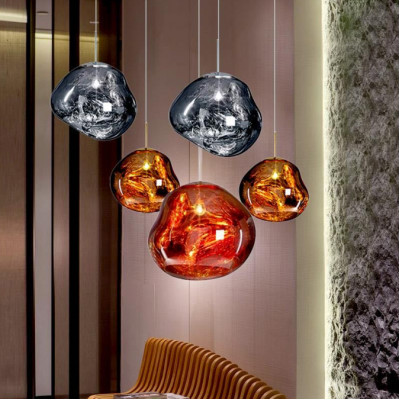 Подвесной светильник Tom Dixon Melt Pendant Silver D15