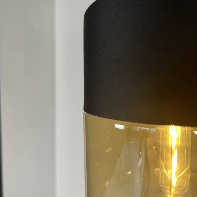 Подвесной светильник NORD A D18 Black/Amber