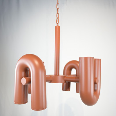 Подвесная люстра FANNY 8 Orange