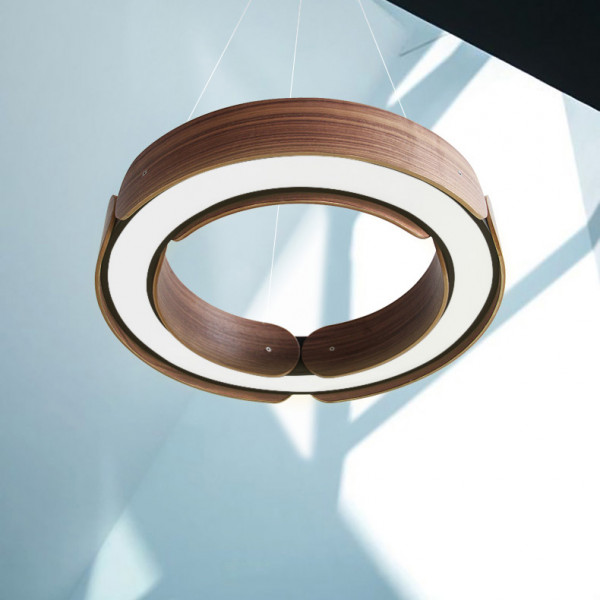 Подвесной кольцевой светильник RANGE 1 D70  Light wood от ImperiumLoft