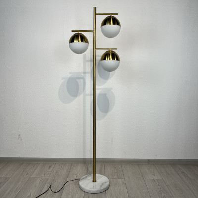 Торшер Geneva Glass Floor Lamp Triple 
