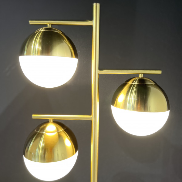 Торшер Geneva Glass Floor Lamp Triple  от ImperiumLoft