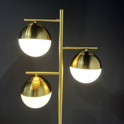 Торшер Geneva Glass Floor Lamp Triple 