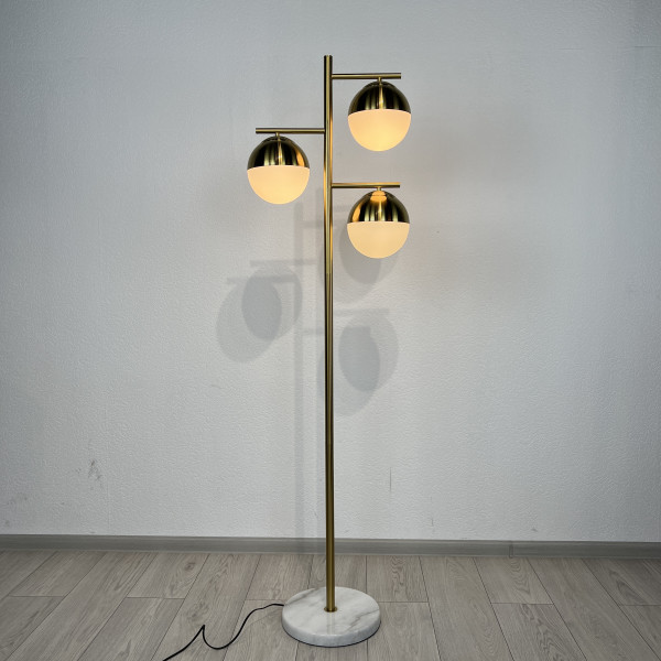 Торшер Geneva Glass Floor Lamp Triple  от ImperiumLoft