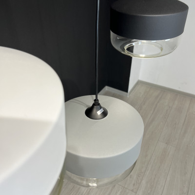 Подвесной светильник NORD D D25 Gray/Transparent