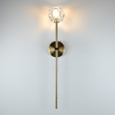 Бра Boule de Cristal Long Sconce Brass