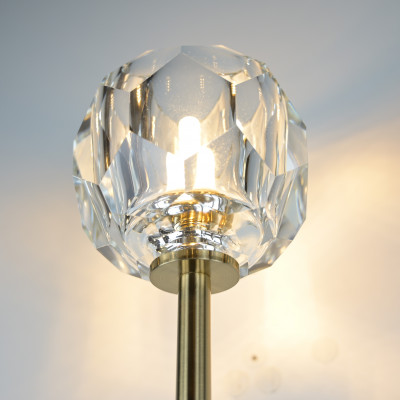 Бра Boule de Cristal Long Sconce Brass