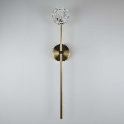 Бра Boule de Cristal Long Sconce Brass