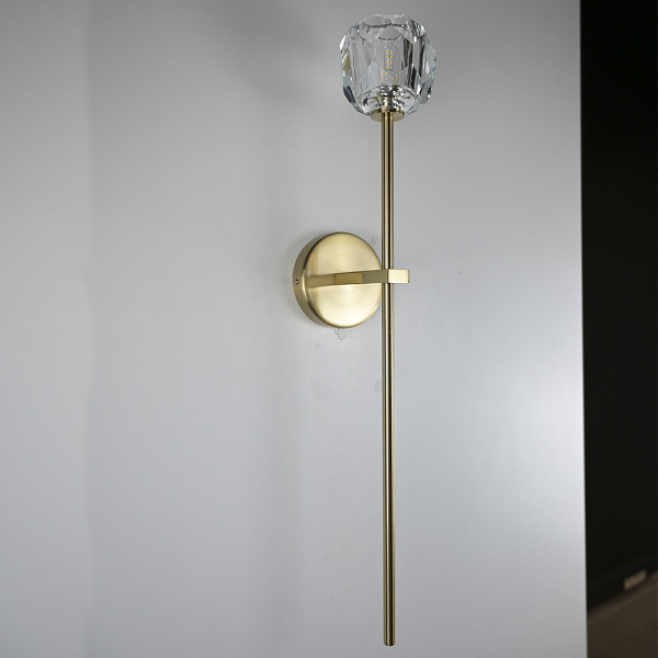 Бра Boule de Cristal Long Sconce Brass от ImperiumLoft