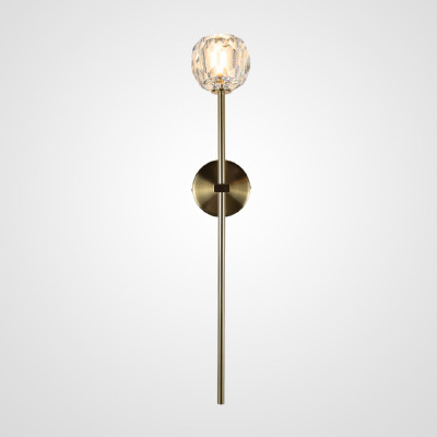 Бра Boule de Cristal Long Sconce Brass