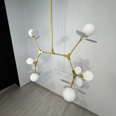 Люстра на штанге Light of MATISSE M L95 White