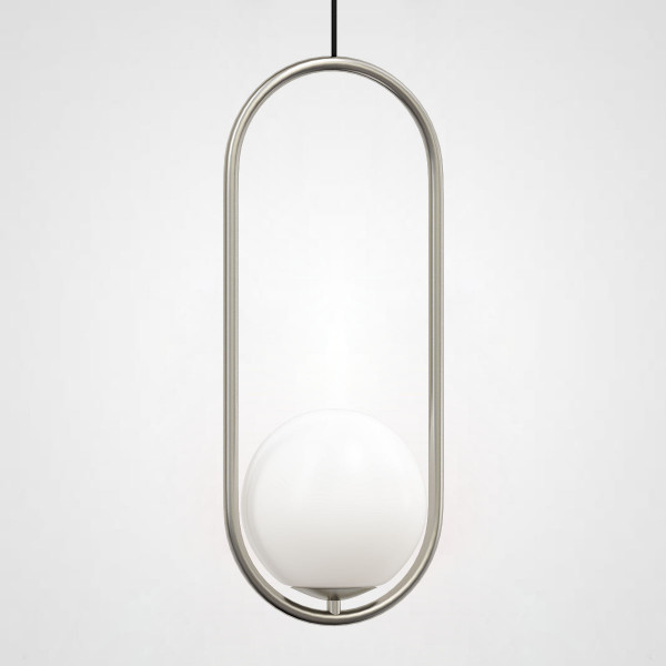 Подвесной светильник Matthew McCormick hoop 50 Silver MILA Pendant от ImperiumLoft