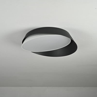 Потолочный светильник SHELL D40 White Black