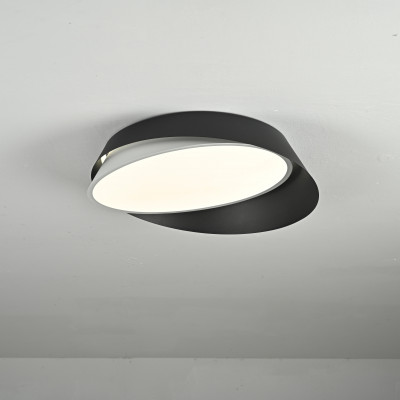 Потолочный светильник SHELL D40 White Black