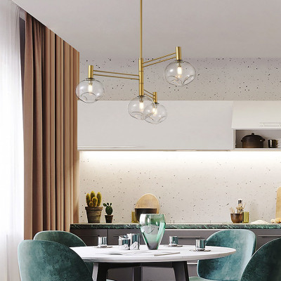 Люстра на штанге TEMPER L10 Black