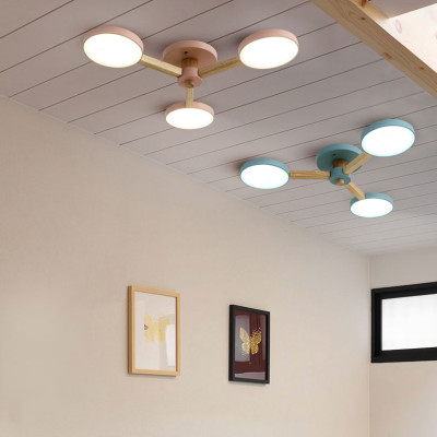 Потолочная люстра TURNA 8 White