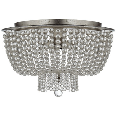 Потолочная люстра JACQUELINE CLEAR FLUSH-MOUNT Crystal