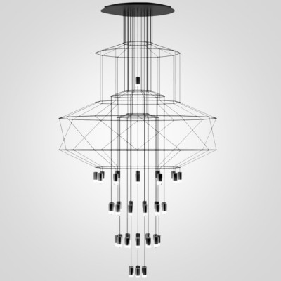 Люстра Wireflow Chandelier 0374 Suspension lamp