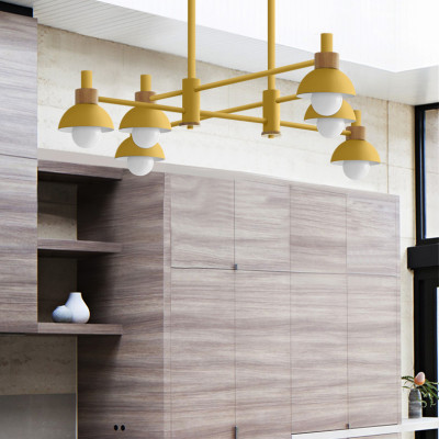 Подвесной реечный светильник FANTA LONG Green